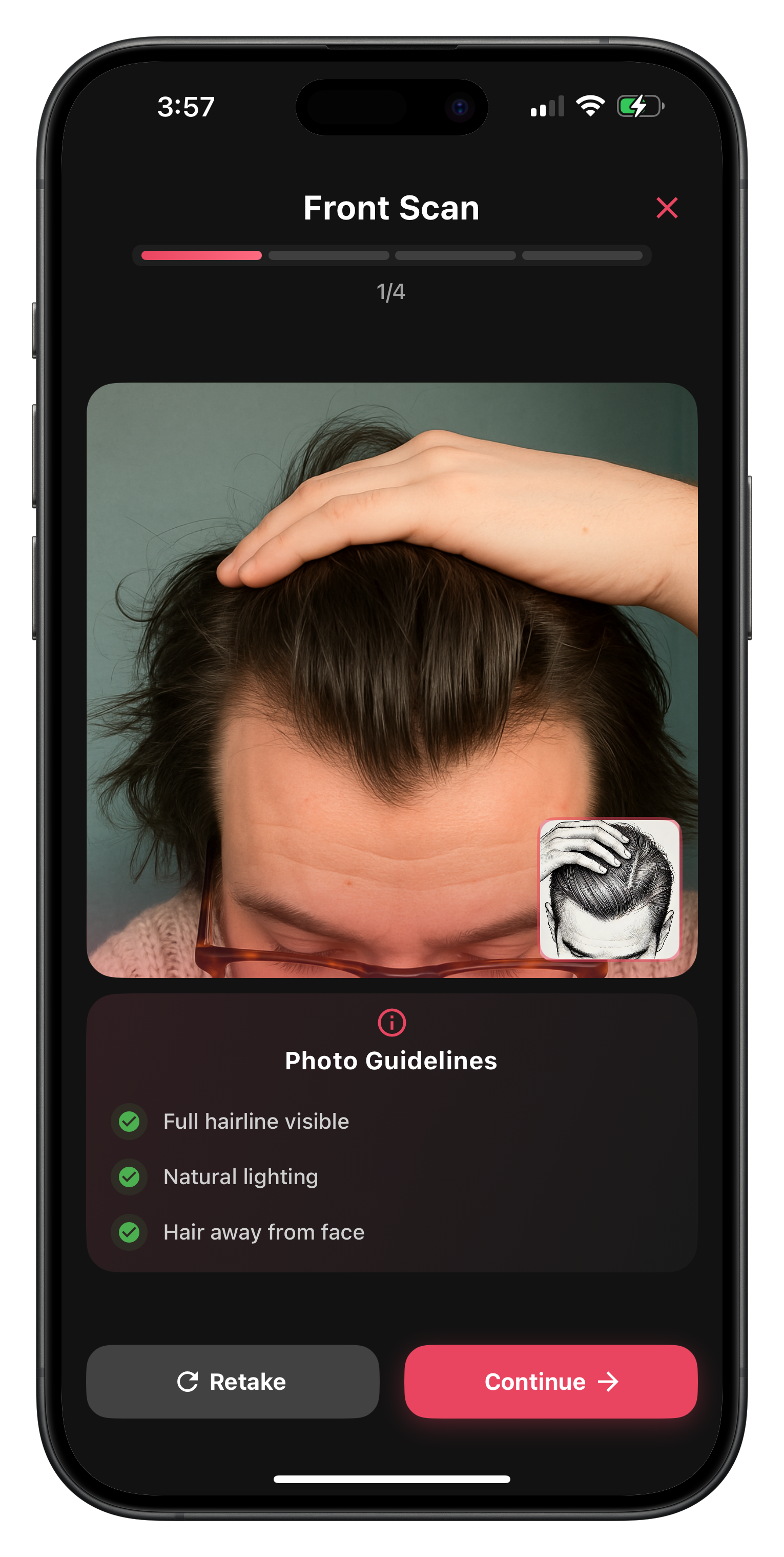 Scan Hair - Phone 3