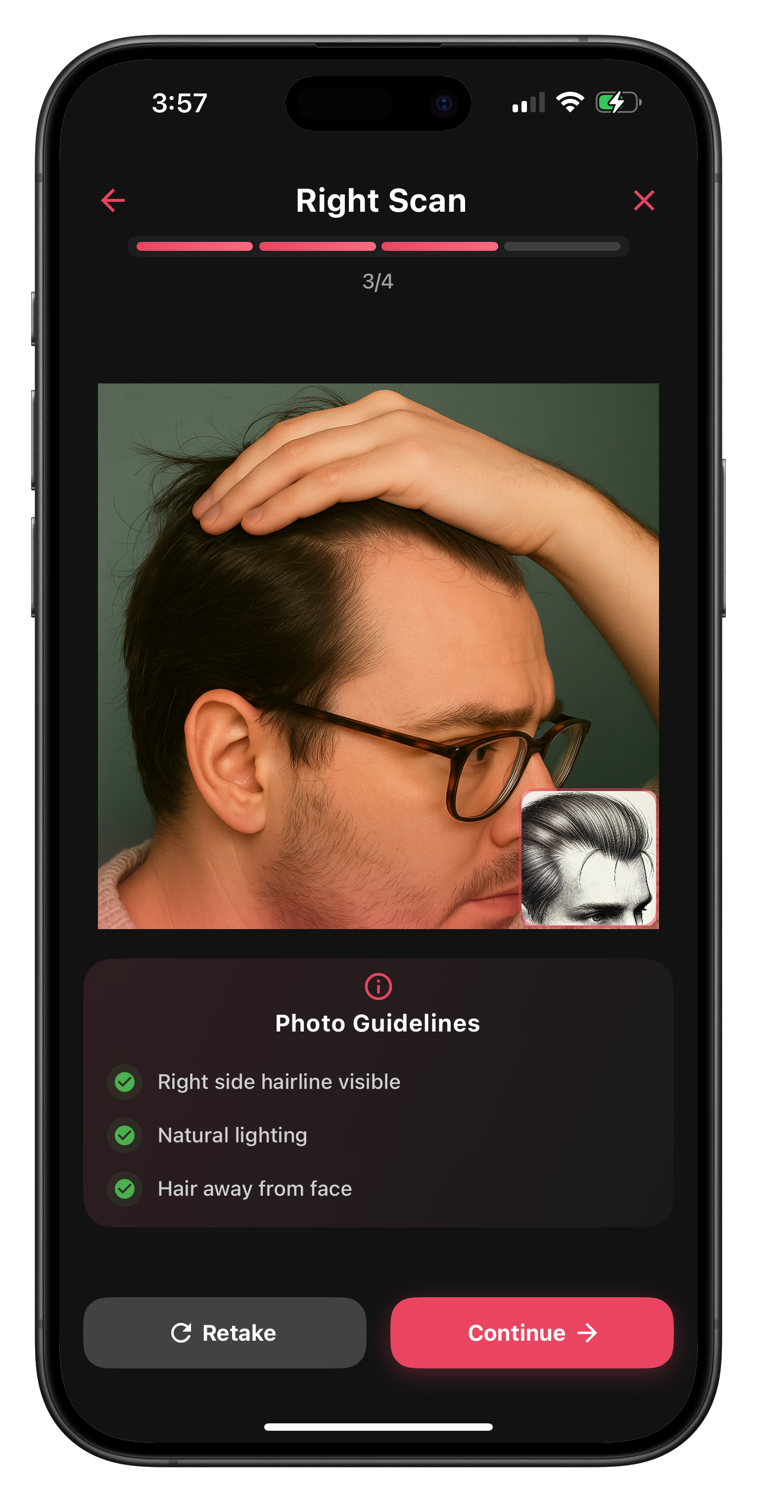 Scan Hair - Phone 5